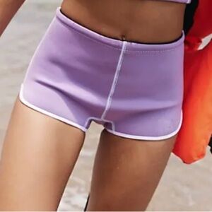Inner Relm High-Waisted Boyshort Surf Bottoms in Lovander | NWT